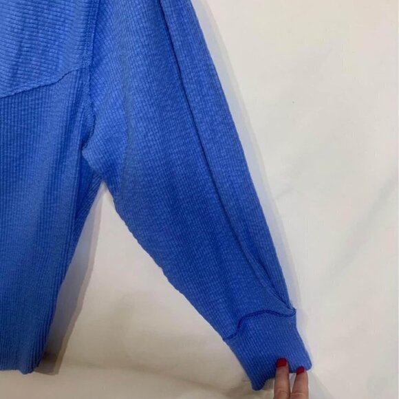 FREE people “we the free” marine blue tunic. Size XS. New! - Picture 3 of 8